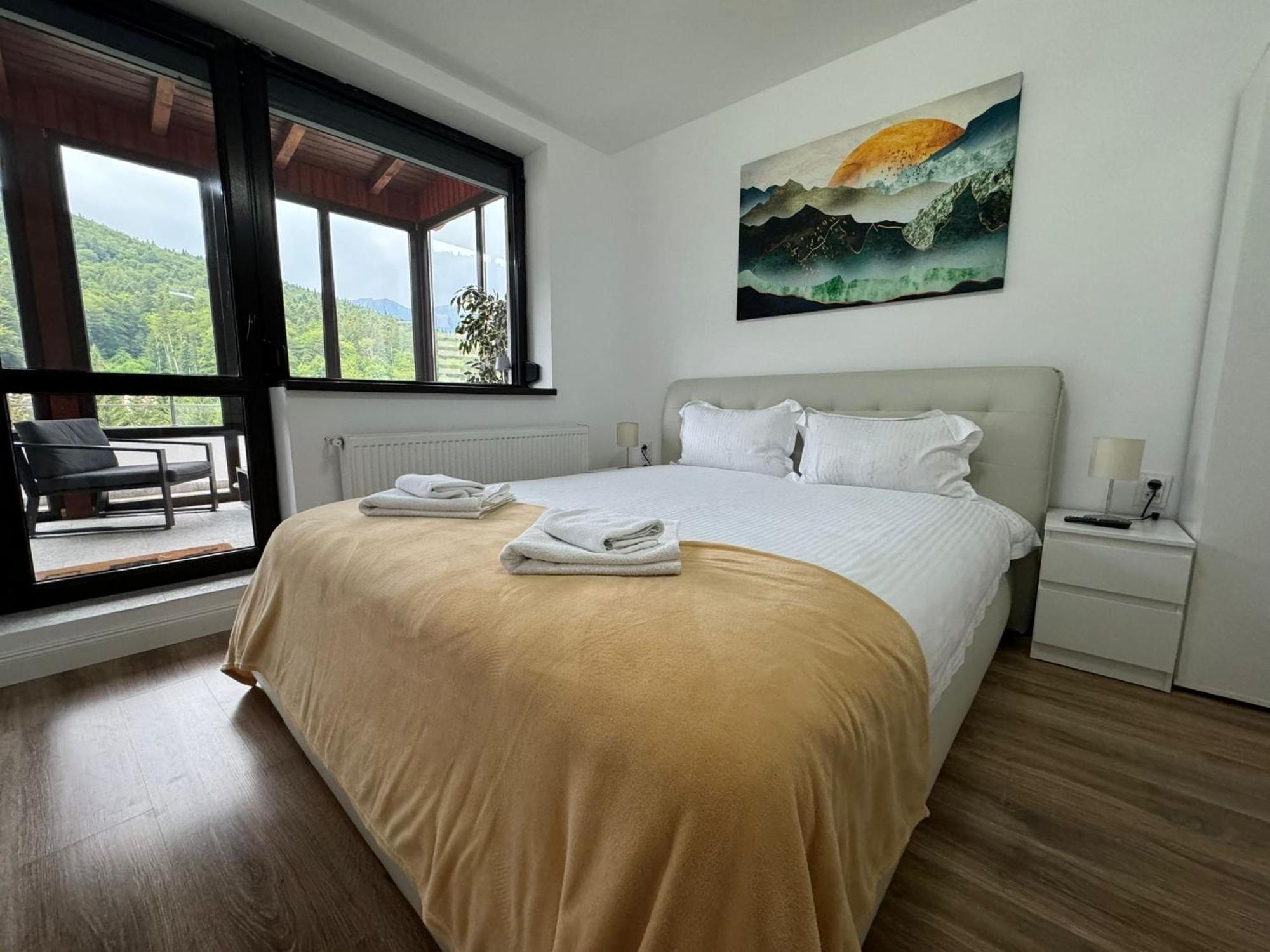 Best View Ap With Parking And 2 Bathrooms Sinaia Exterior foto